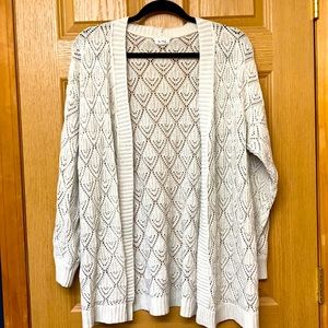 Cream cardigan